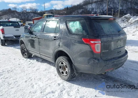 2013 Ford Utility Police Interceptor from USA, damaged, VIN 1FM5K8AR1DGA08998